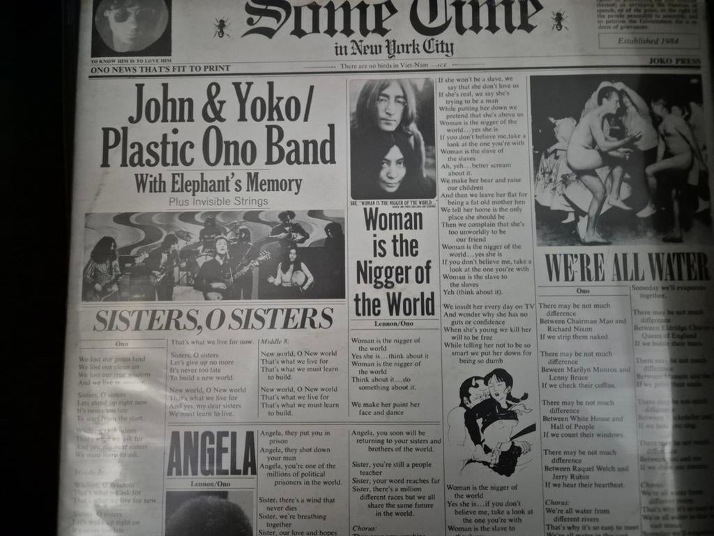 John Lennon, Verzenden, Zo goed als nieuw, 12 inch, Poprock