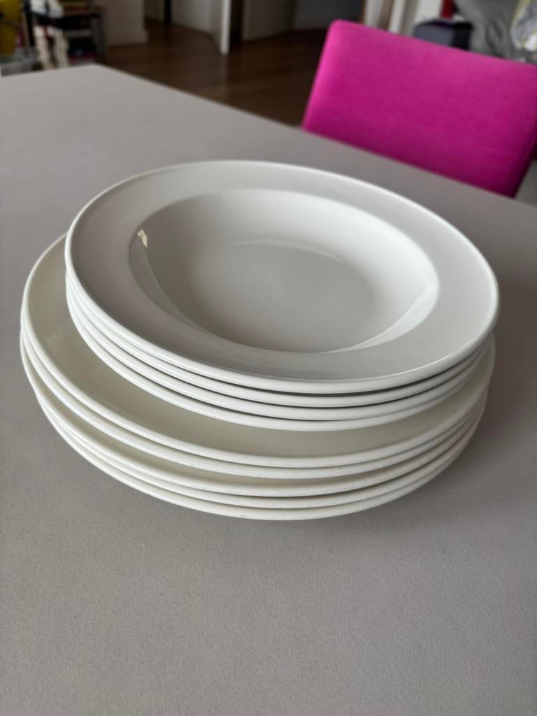 Borden van Royal boch, Ophalen, Gebruikt, Bord(en), Effen