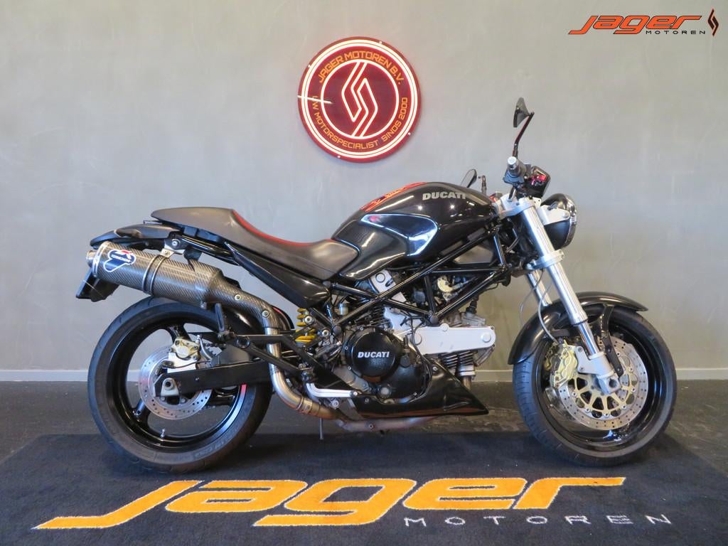 Ducati MONSTER 620I DARK TERMIGNONI! (bj 2002), Motoren, Motoren | Ducati, Bedrijf, 620 cc, Naked bike