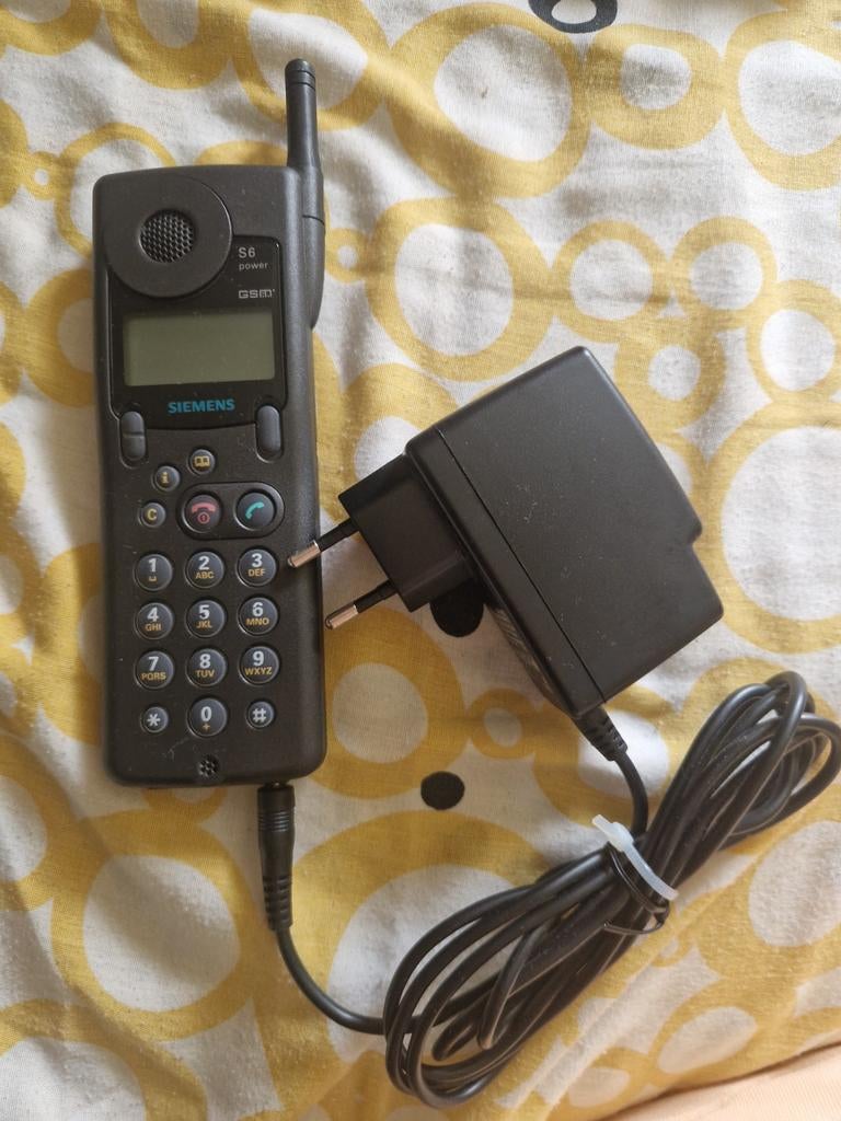 Vintage Siemens S6 Power (1997) Inclusief Lader, Ophalen of Verzenden, Audio en Video