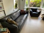 Top klasse Gerard van den Berg bank en stoel design Label, Ophalen, Zo goed als nieuw, Leer