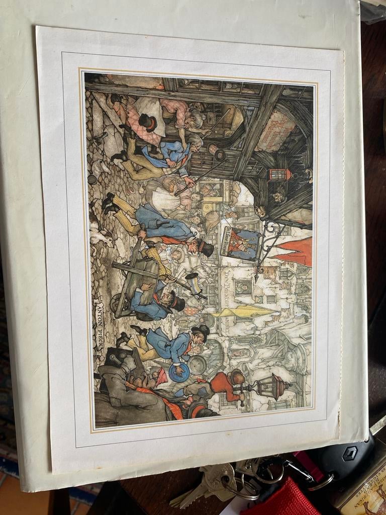 Efteling prent, Ophalen of Verzenden, Overige typen