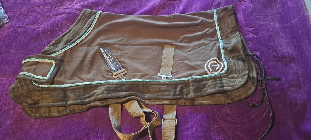 2 stuks Anky fleece deken mini, Ophalen of Verzenden, Nieuw, Deken