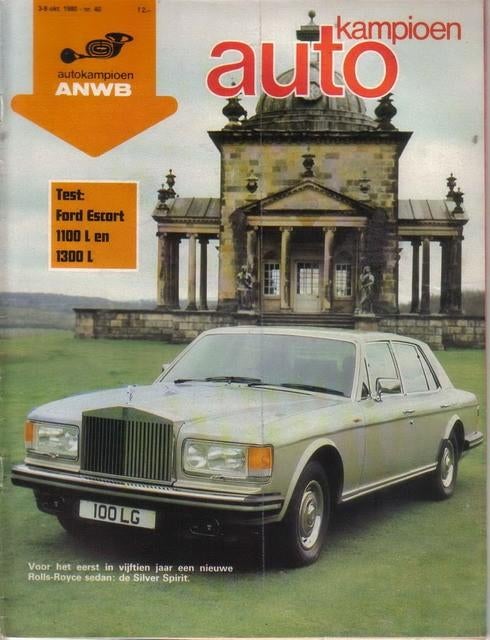 Autokampioen 40 1980 : Ford Escort 1.1 en 1.3 L - Honda, Ophalen of Verzenden, Gelezen, Algemeen