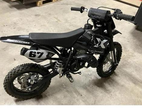 Ktm sx50 replica watergekoeld + testi 50cc franco morini, Fietsen en Brommers, Brommers | Crossbrommers, Zo goed als nieuw, Overige merken