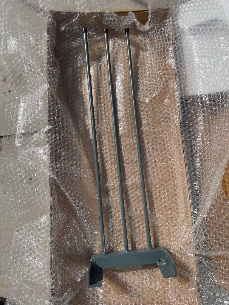 Dekjes rek nieuw grijs, Ophalen of Verzenden, Nieuw