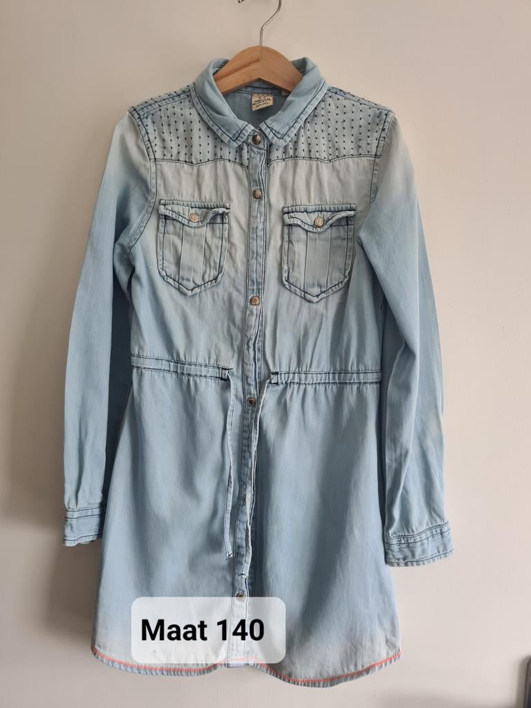 Indian blue jeans spijkerjurk
Maat 140, Kinderen en Baby's, Kinderkleding | Maat 140, Meisje, Ophalen of Verzenden, Zo goed als nieuw