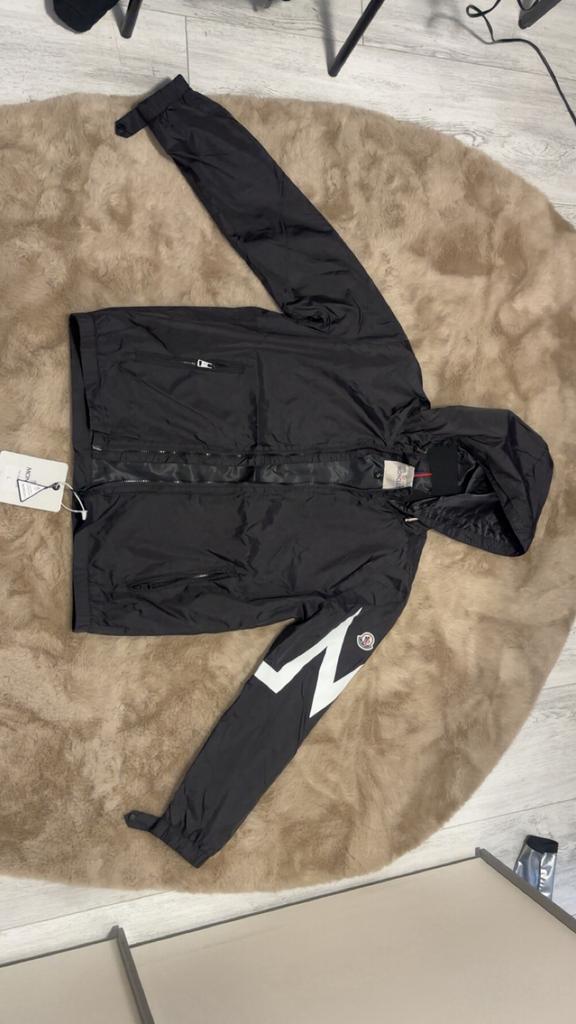 Moncler zomerjas, Kleding | Heren, Jassen | Zomer, Ophalen, Nieuw, Maat 52/54 (L), Zwart
