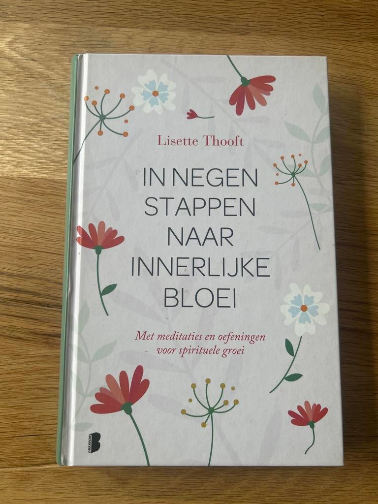 In Negen Stappen Naar Innerlijke Bloei - Lisette Thooft, Ophalen of Verzenden, Zo goed als nieuw, Spiritualiteit algemeen, Instructieboek