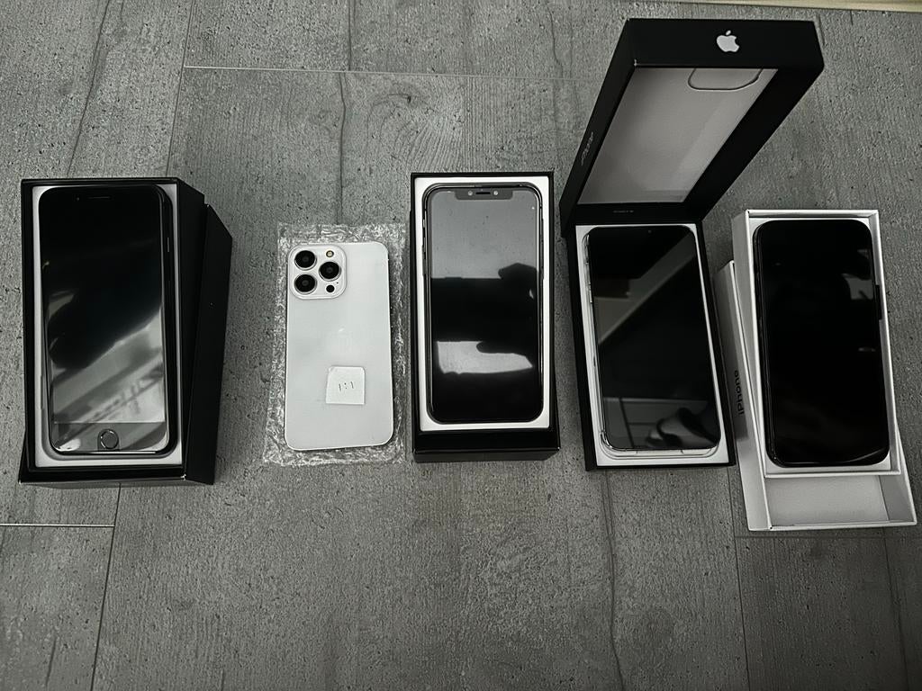 Namaak iPhones - 8, 11, 13, 14, Telecommunicatie, Mobiele telefoons | Apple iPhone, Ophalen, 512 GB, Overige modellen, Nieuw