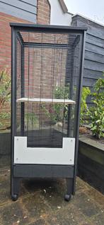 Hoge dierenkooi, Ophalen, Aluminium, Vogelkooi