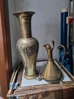 koperen vaas 2x, Ophalen, Zo goed als nieuw