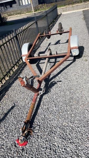 Boot trailer boottrailer, Ophalen, Gebruikt, Staal, Minder dan 10 pk