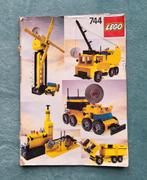 Lego Technic voorbeelden / ideeën bouw boek (set 744), Kinderen en Baby's, Speelgoed | Duplo en Lego, Ophalen of Verzenden, Gebruikt