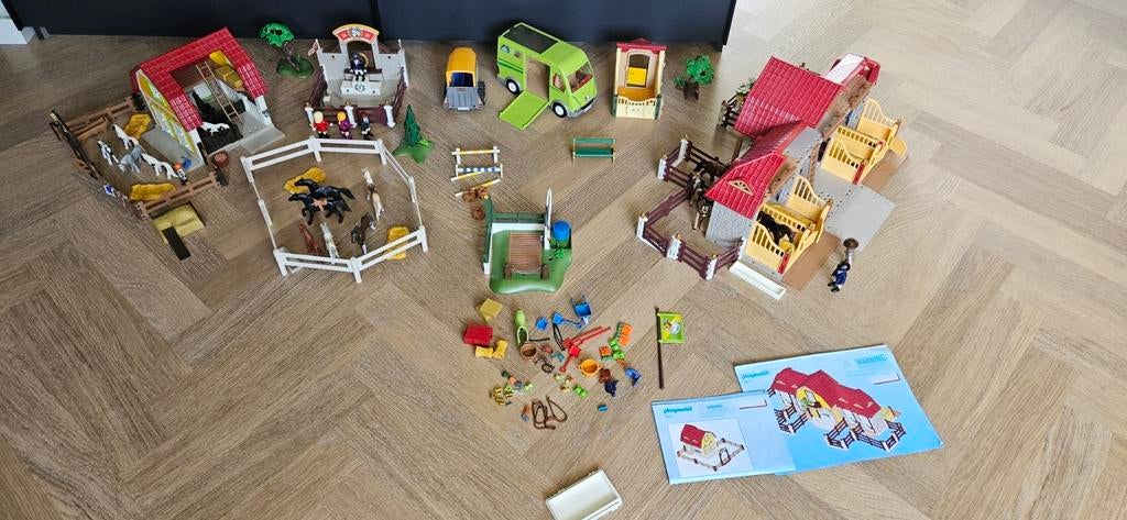 Playmobile paarden, Ophalen, Gebruikt