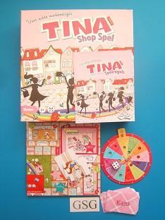 Tina shop spel nr. 03095-03, Hobby en Vrije tijd, Gezelschapsspellen | Bordspellen, Gebruikt, Ophalen