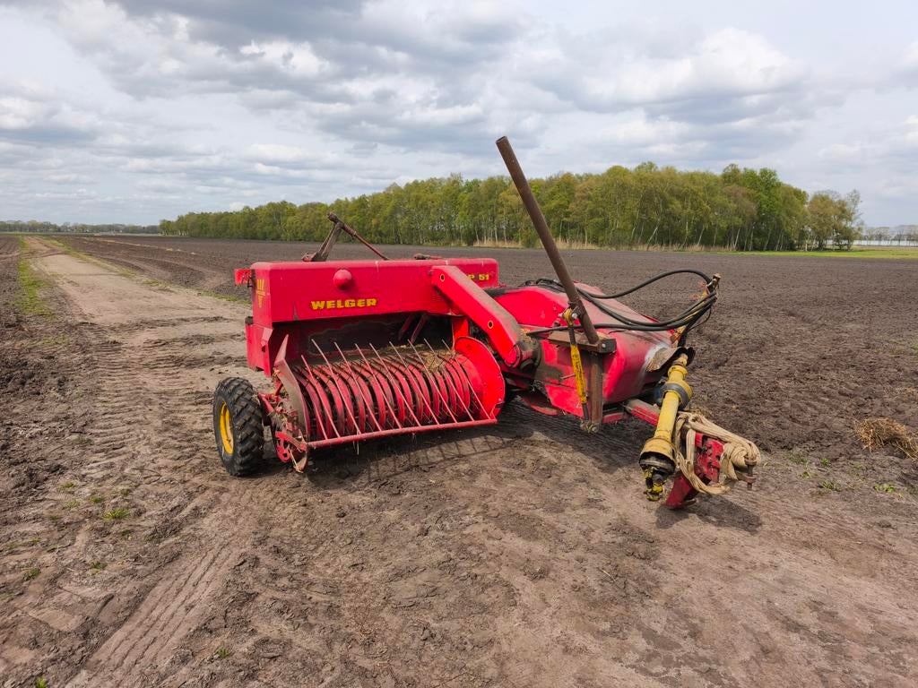 Welger balenpers en Deutz Fahr PZ frontmaaier, Zakelijke goederen, Ophalen, Weidebouw