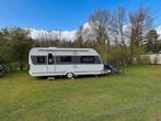Caravan Hobby de Luxe 540 KMFE uit 2019, Standaardzit, Queensbed, Hobby, 7 tot 8 meter