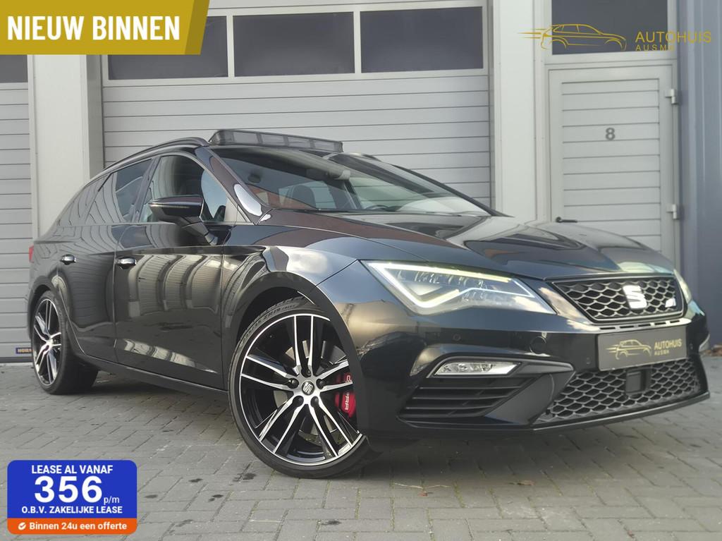 Seat Leon ST 2.0 TSI CUPRA 300 Pano/Virtual/ACC/Kuip/Carplay, Auto's, Seat, Gebruikt, 4 cilinders, Leon, Zwart