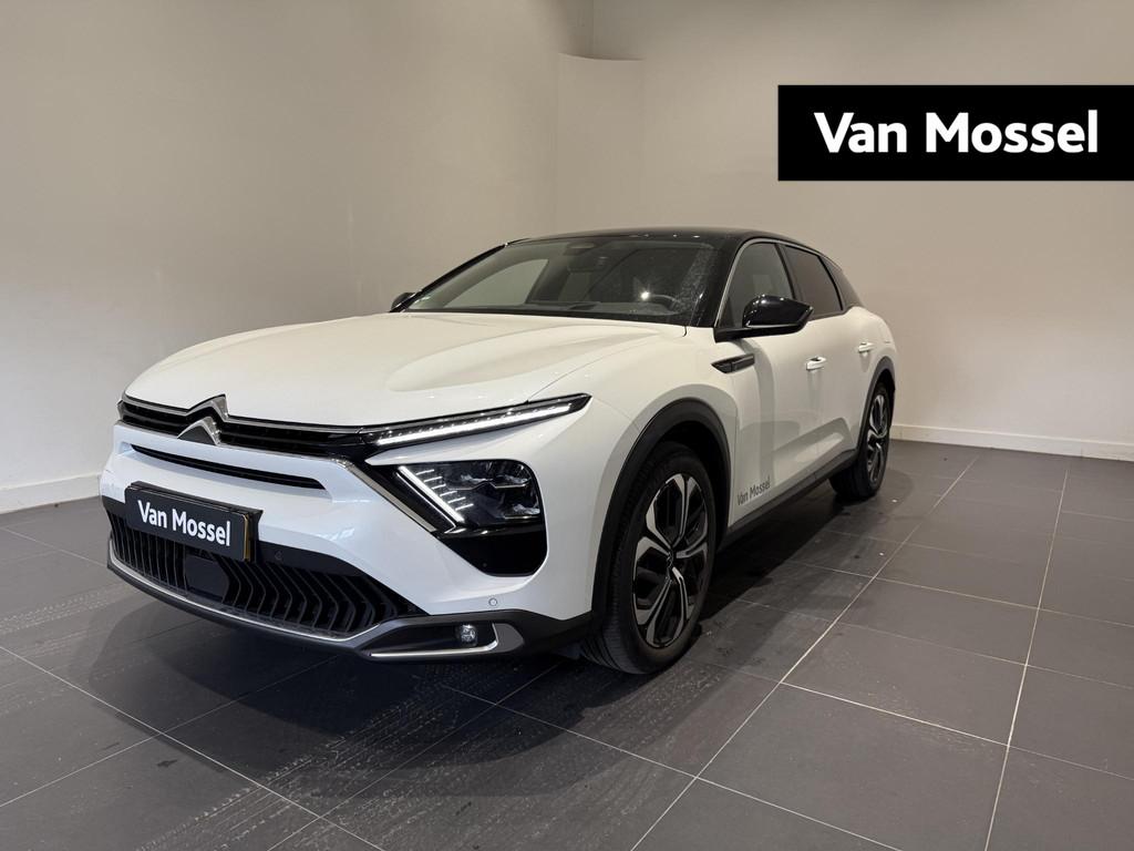 Citroen C5 X 1.6 Plug-in Hybrid 180 Business Plus | MASSAGE, Auto's, Citroën, 4 cilinders, Wit, Hybride Elektrisch/Benzine, C5 X