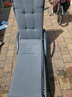 Tuin ligstoel, Ophalen, Zo goed als nieuw, Aluminium, Verstelbaar