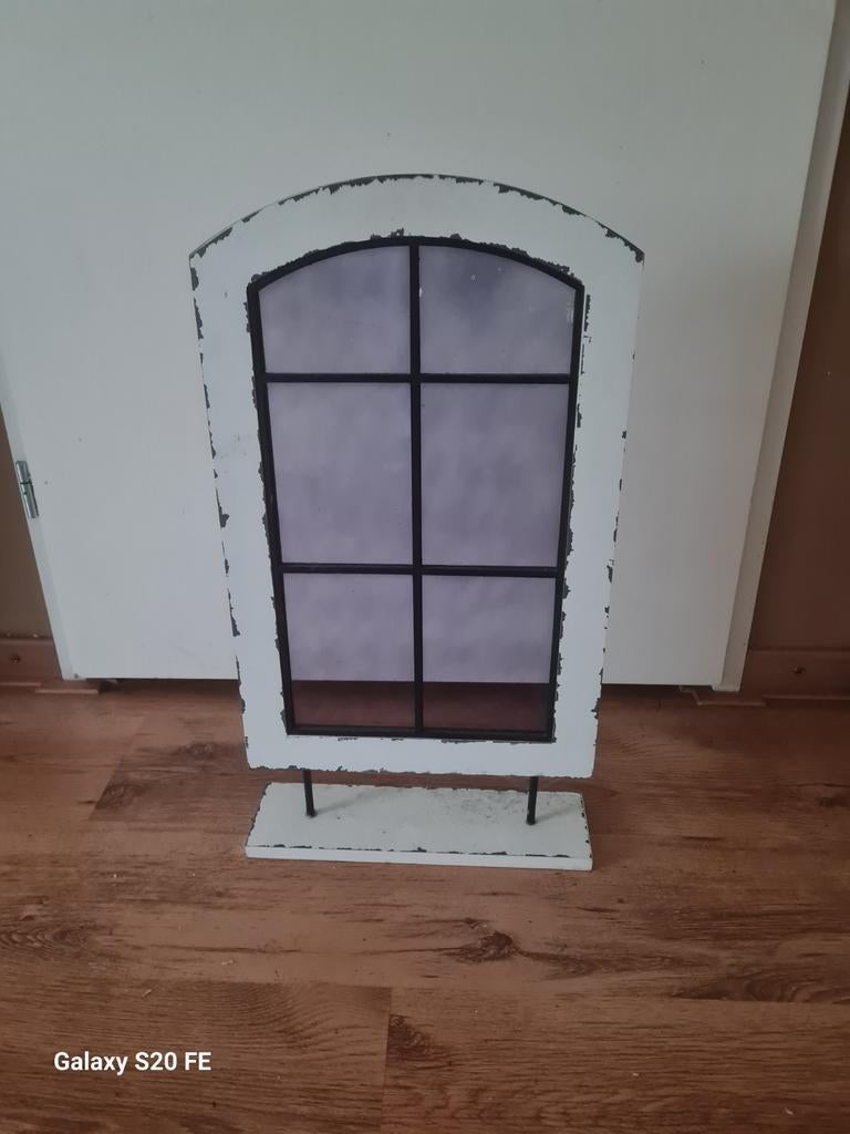 Houten kamer/raam schermen, Huis en Inrichting, Woonaccessoires | Kamerschermen, Ophalen of Verzenden, Gebruikt