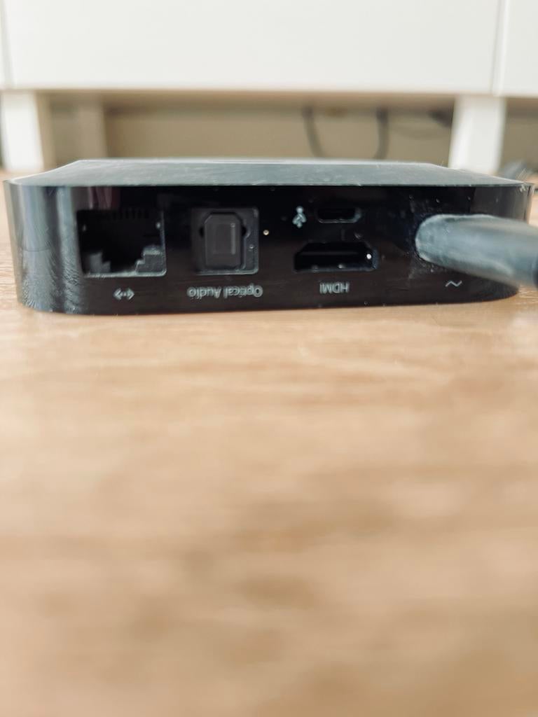 Apple TV met afstandsbediening en stroomkabel, Ophalen, Gebruikt, HDMI, Zonder harde schijf