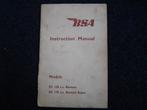 BSA D1 125cc D7 175cc Bantam 1959  instruction manual, Motoren, Ophalen of Verzenden, Overige merken