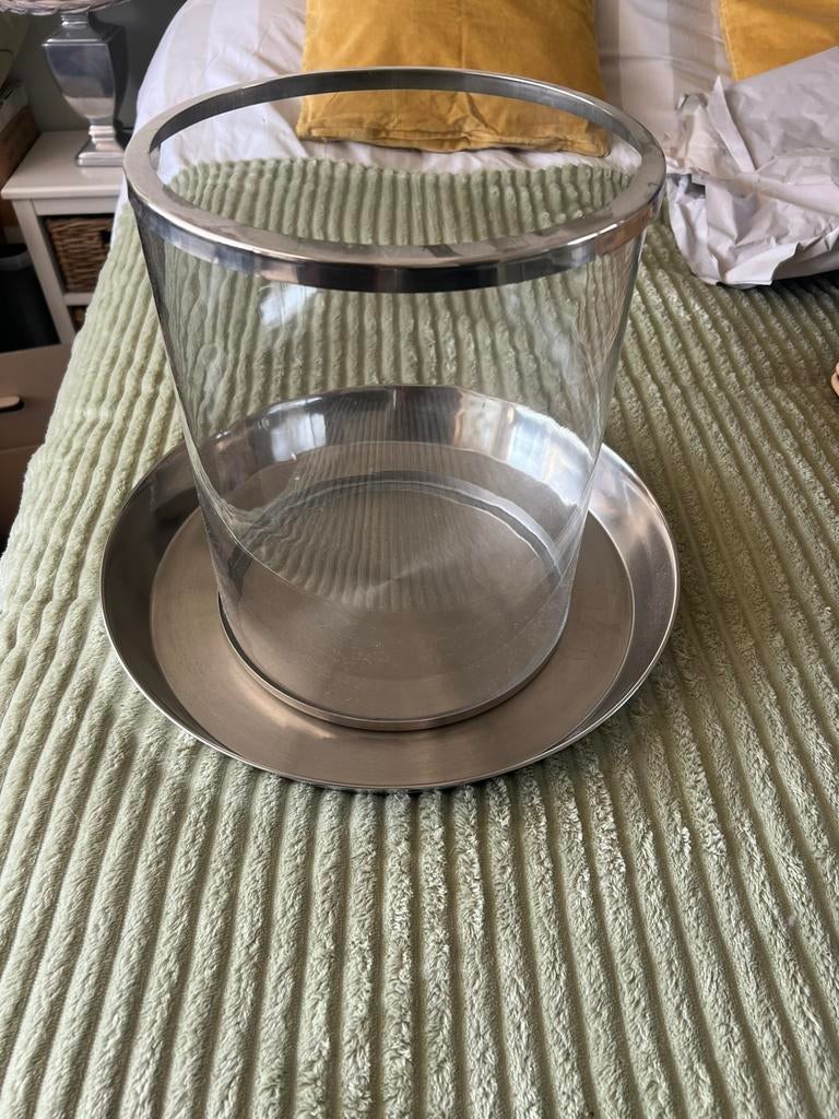 Grote glazen stolp Riverwoods, Ophalen, Zo goed als nieuw