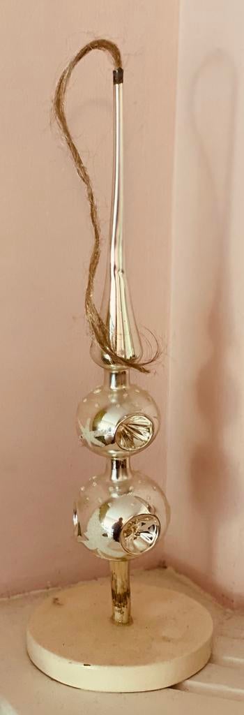 Antieke kerstballen oude kerstversiering vintage piek, Antiek en Kunst, Ophalen of Verzenden