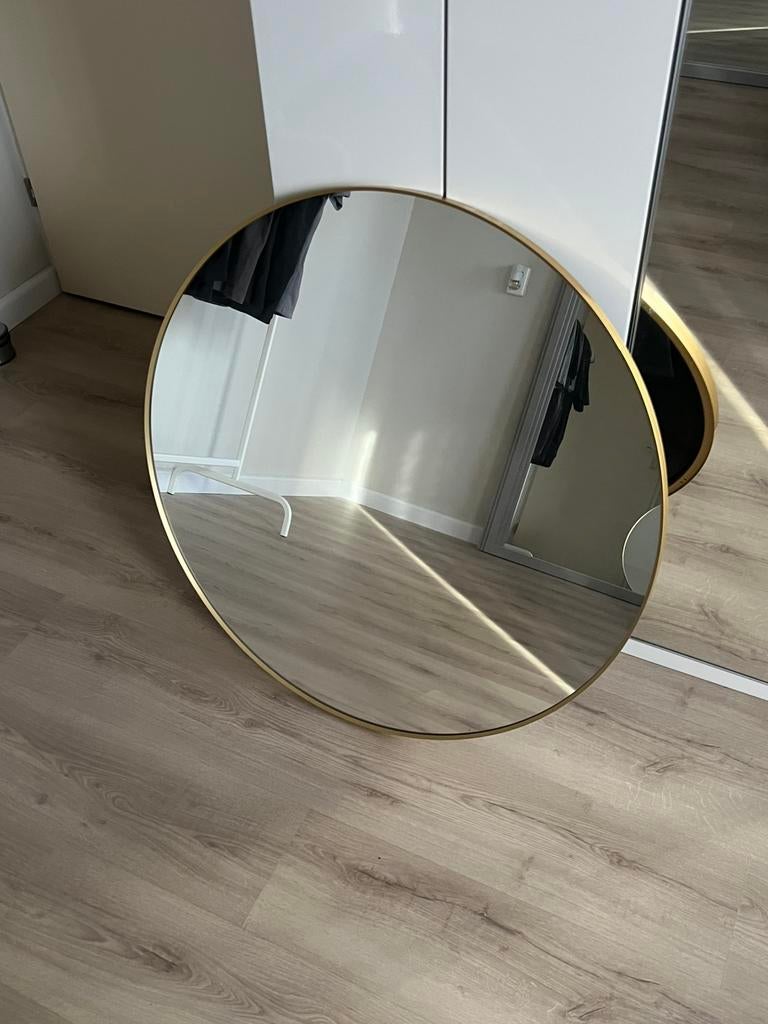Ikea spiegel rond, Huis en Inrichting, Woonaccessoires | Spiegels, Ophalen, Rond, Nieuw, 75 tot 100 cm
