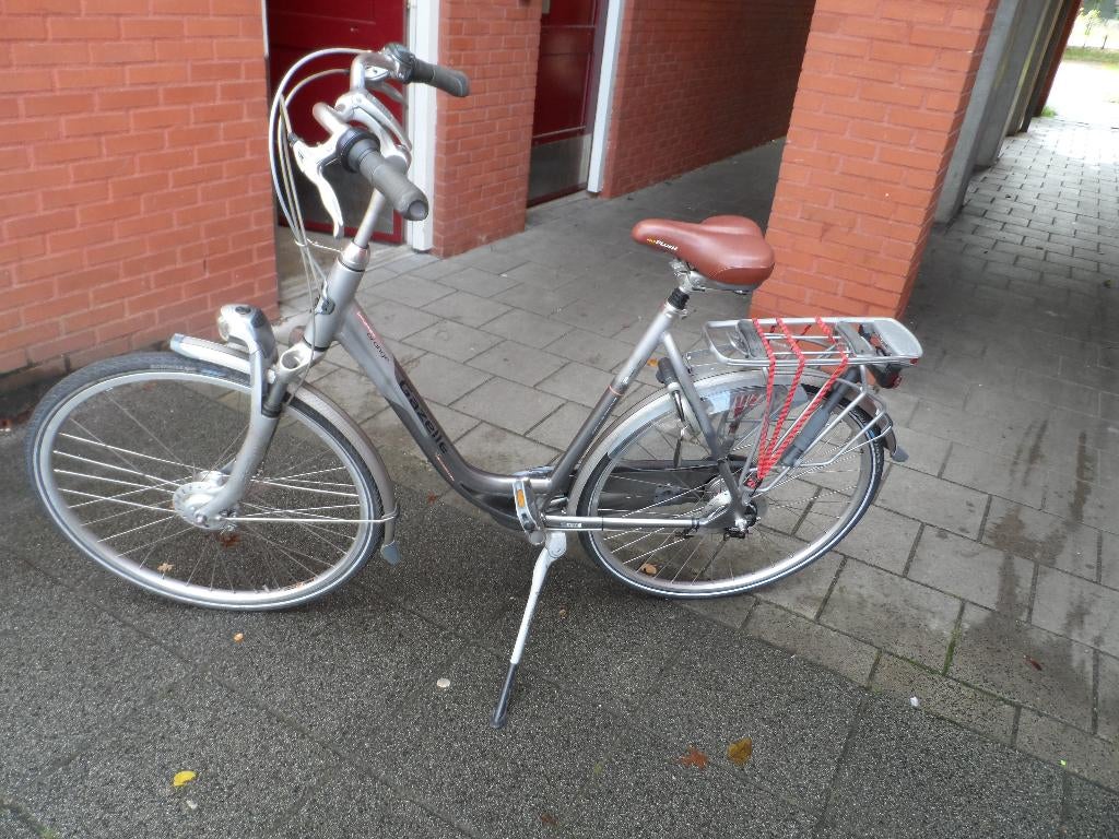 gazelle   orange  plus  61  cm., Fietsen en Brommers, Fietsen | Dames | Damesfietsen, Ophalen, Versnellingen, 56 cm of meer, Zo goed als nieuw