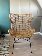 Rotan fauteuil Jasmine - Leen Bakker, Ophalen, Zo goed als nieuw, 50 tot 75 cm, Riet of Rotan