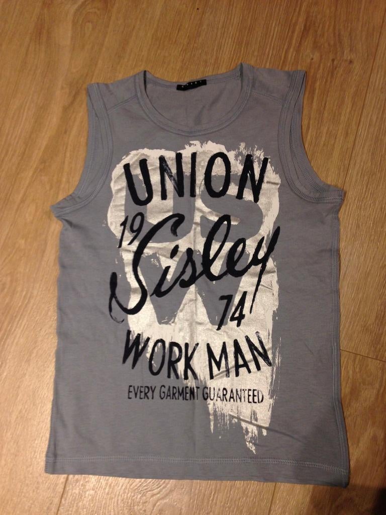 Nieuw super mooi sisley shirt jongens mt 152 (bx 4, Kinderen en Baby's, Kinderkleding | Maat 152, Verzenden, Nieuw, Jongen, Shirt of Longsleeve