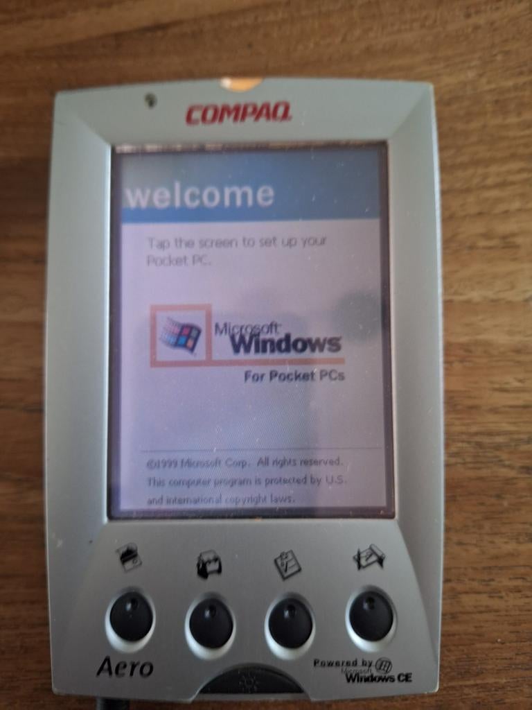 Compaq Aero 2100 Series Handheld Pocket PC, Computers en Software, Vintage Computers, Ophalen of Verzenden