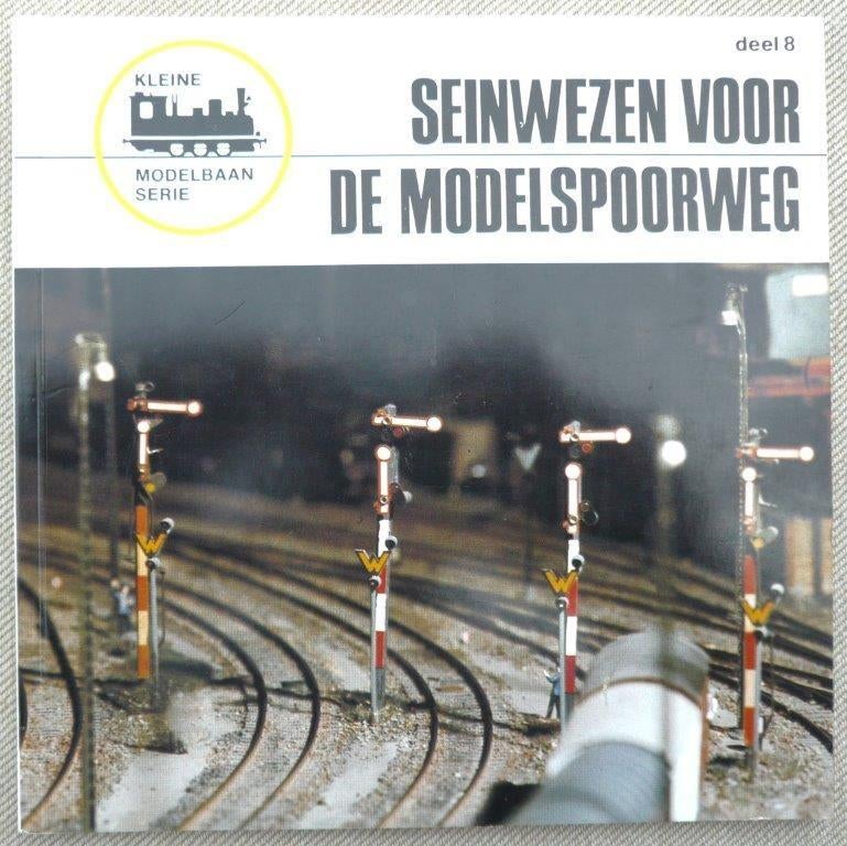boekje seinwezen voor de modelspoorweg KMS serie deel 8, Hobby en Vrije tijd, Modeltreinen | H0, Gebruikt, Gelijkstroom of Wisselstroom