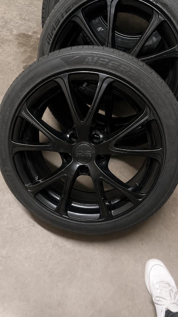 Alu Velgen met banden, Auto-onderdelen, Banden en Velgen, Ophalen, Velg(en), 17 inch, Personenwagen