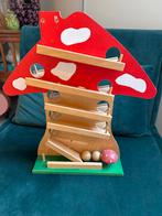 Houten Paddenstoel Knikkerbaan, Ophalen of Verzenden, Gebruikt, Jongen of Meisje