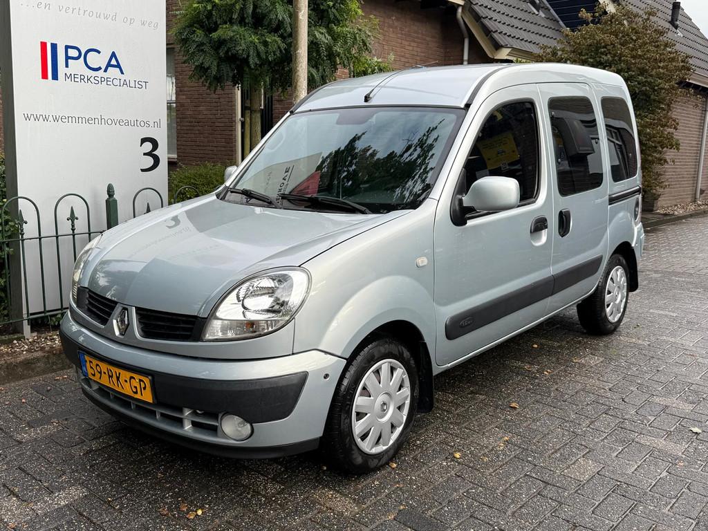 Renault Kangoo 1.6-16V Privilège Rolstoel Auto (bj 2005), Auto's, Renault, Stof, 4 cilinders, Met garantie (alle), 49 €/maand