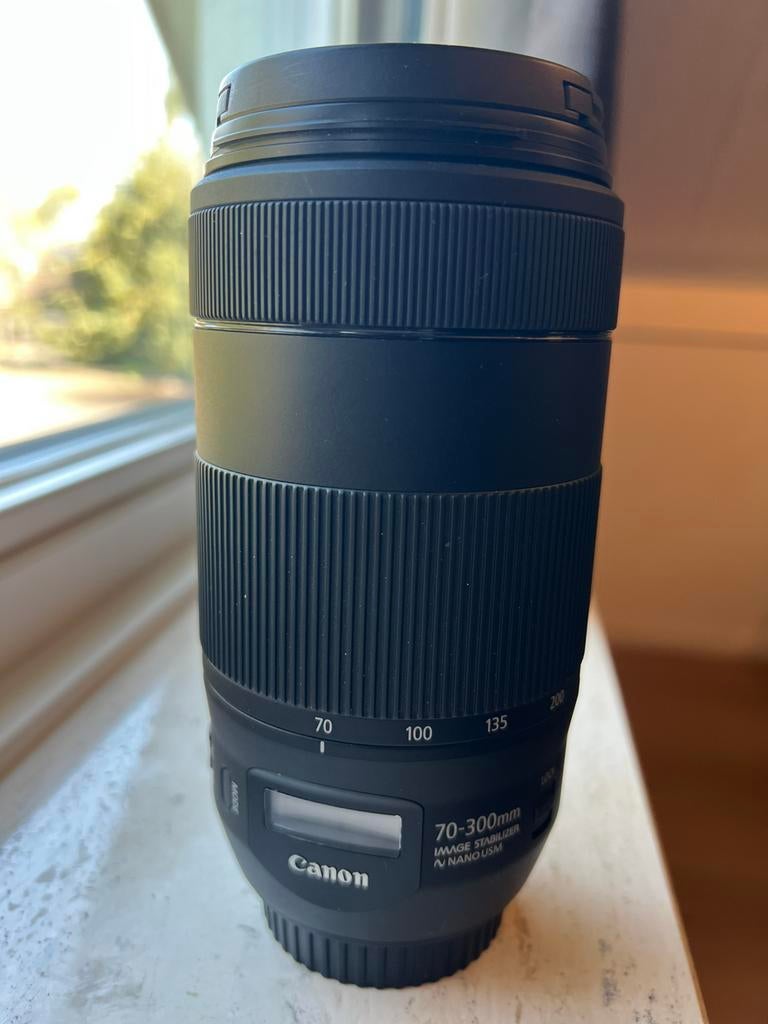Canon EF 70-300mm f/4-5.6 IS II USM, Audio, Tv en Foto, Fotografie | Lenzen en Objectieven, Ophalen, Zo goed als nieuw, Telelens