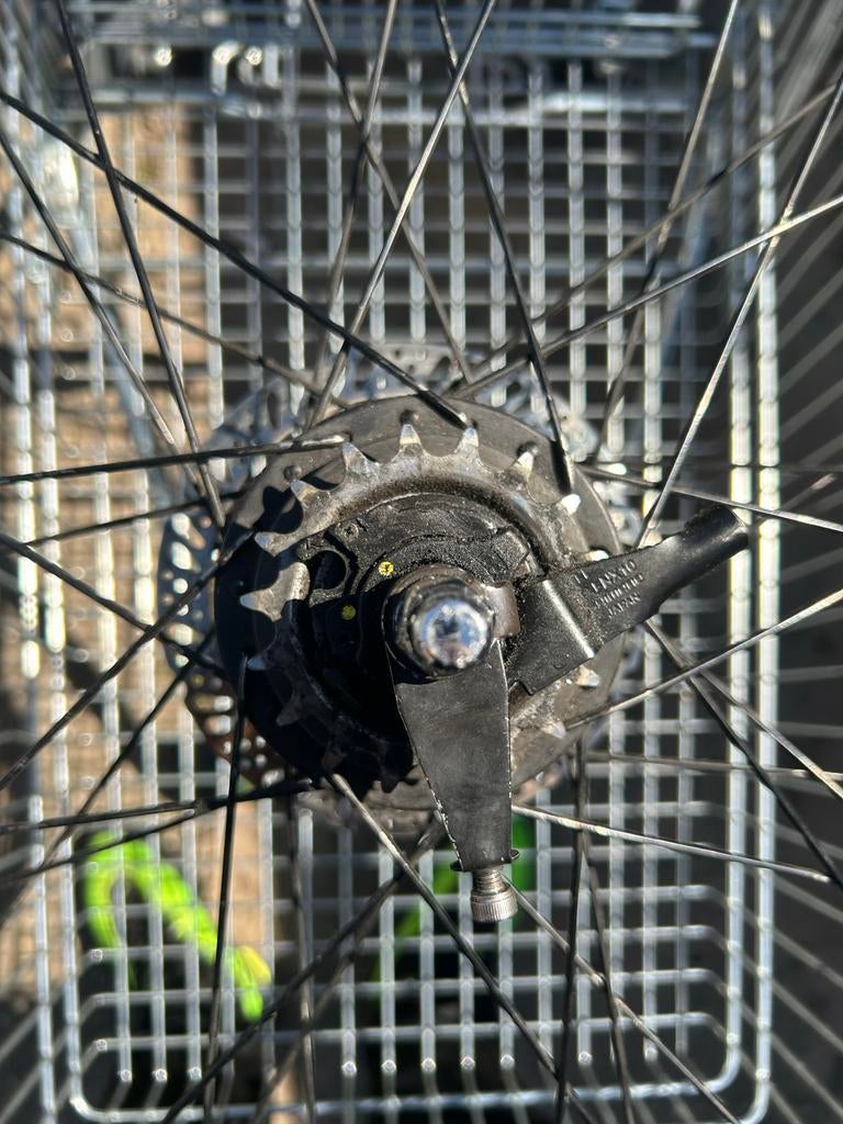 Achterwiel Shimano Nexus 7 met schijfrem, Fietsen en Brommers, Fietsonderdelen, Ophalen of Verzenden, Gebruikt, Elektrische fiets