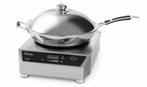 Hendi WOK 239766, Ophalen, Gebruikt, Inductieplaat, Rvs