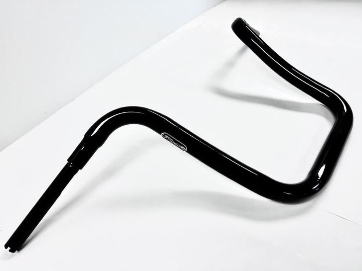 stuur Carlini Gangster Ape 1.5 inch dik  14 inch hoog Zwart, Motoren, Onderdelen | Harley-Davidson, Nieuw, Ophalen of Verzenden