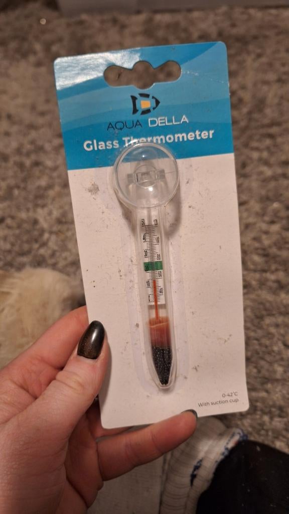 Aquarium thermometer, Ophalen, Nieuw