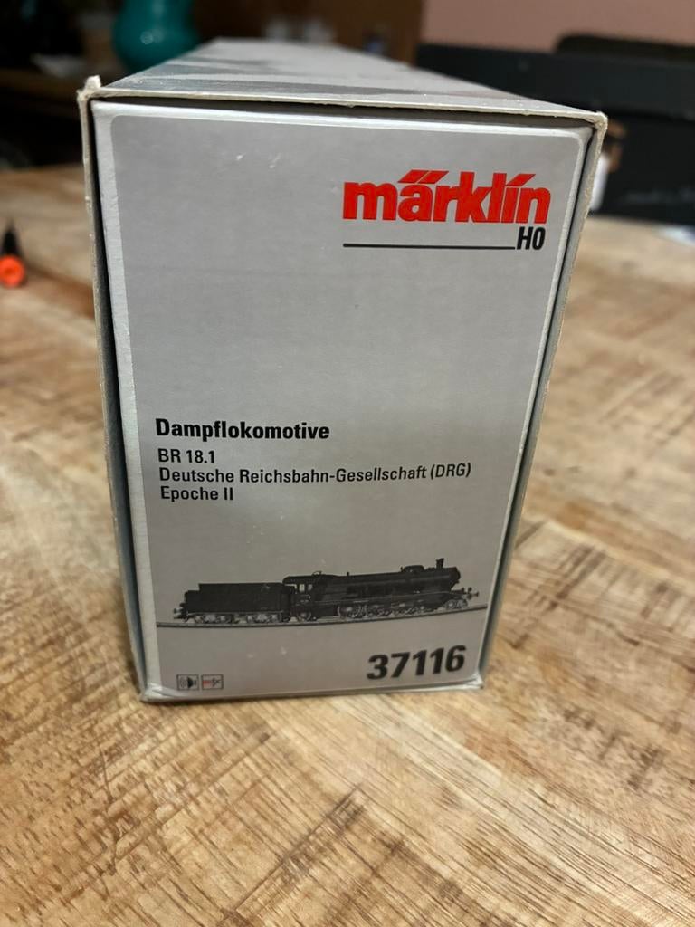 Marklin 37116 BR 18.1, Wisselstroom, Wagon, Ophalen of Verzenden, Zo goed als nieuw