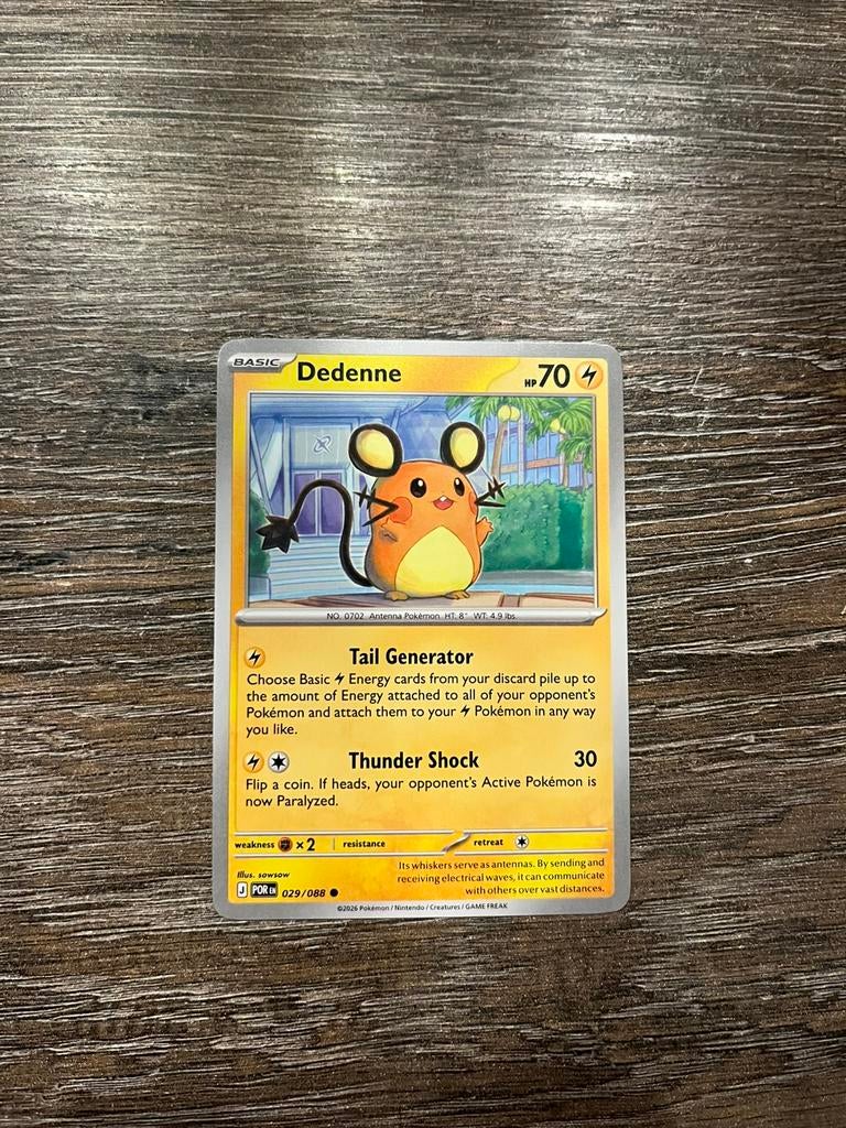 Dedenne POR 029/088, Ophalen of Verzenden, Zo goed als nieuw