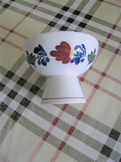 Boerenbont ijscoupe / ijsschaaltje Boerenbond, Gebruikt, Ophalen of Verzenden, Kom(men), Aardewerk