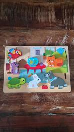 Houten puzzels, Ophalen of Verzenden, Minder dan 10 stukjes, Gebruikt, 6 maanden tot 2 jaar