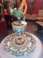 Porquir Beau Quimper schotel en kan, Antiek en Kunst, Ophalen