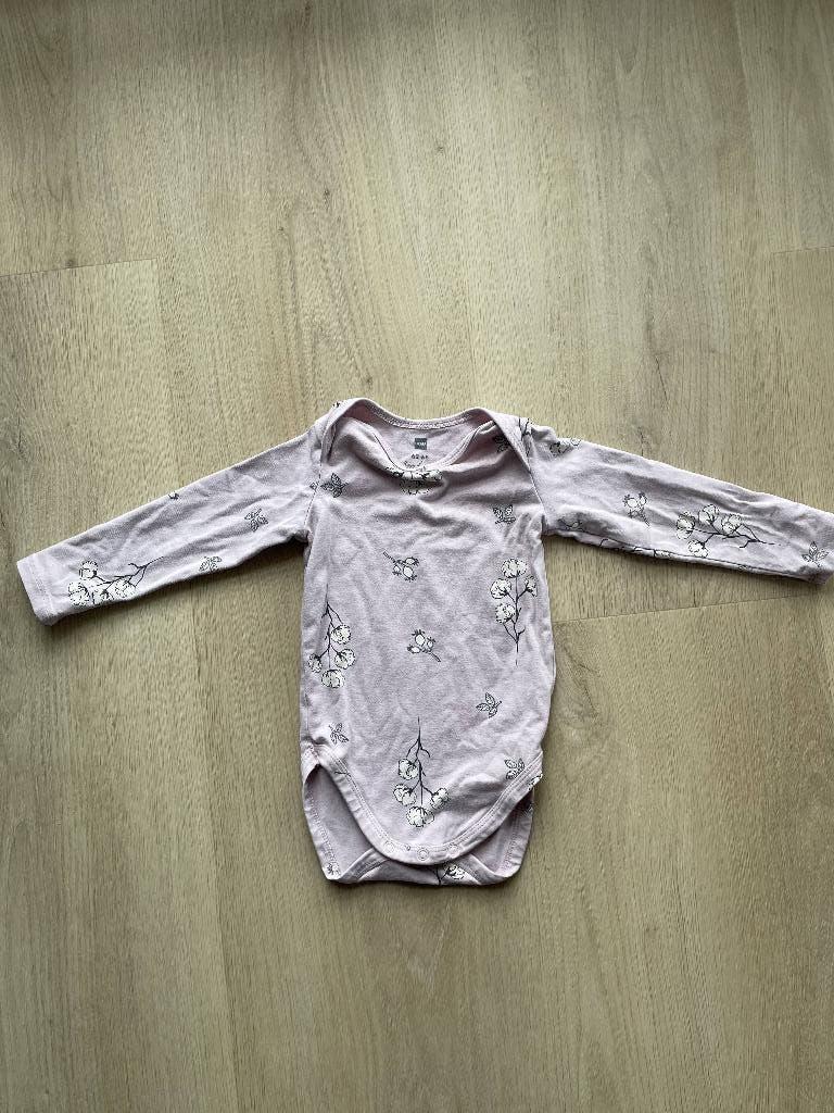 Bamboo hema rompers maat 62-68, Ophalen, Nacht- of Onderkleding, Gebruikt, Jongetje of Meisje